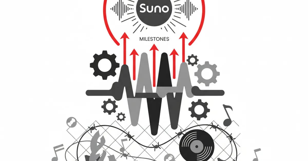 Suno gains 2 million paid subscribers amid ongoing copyright lawsuits.