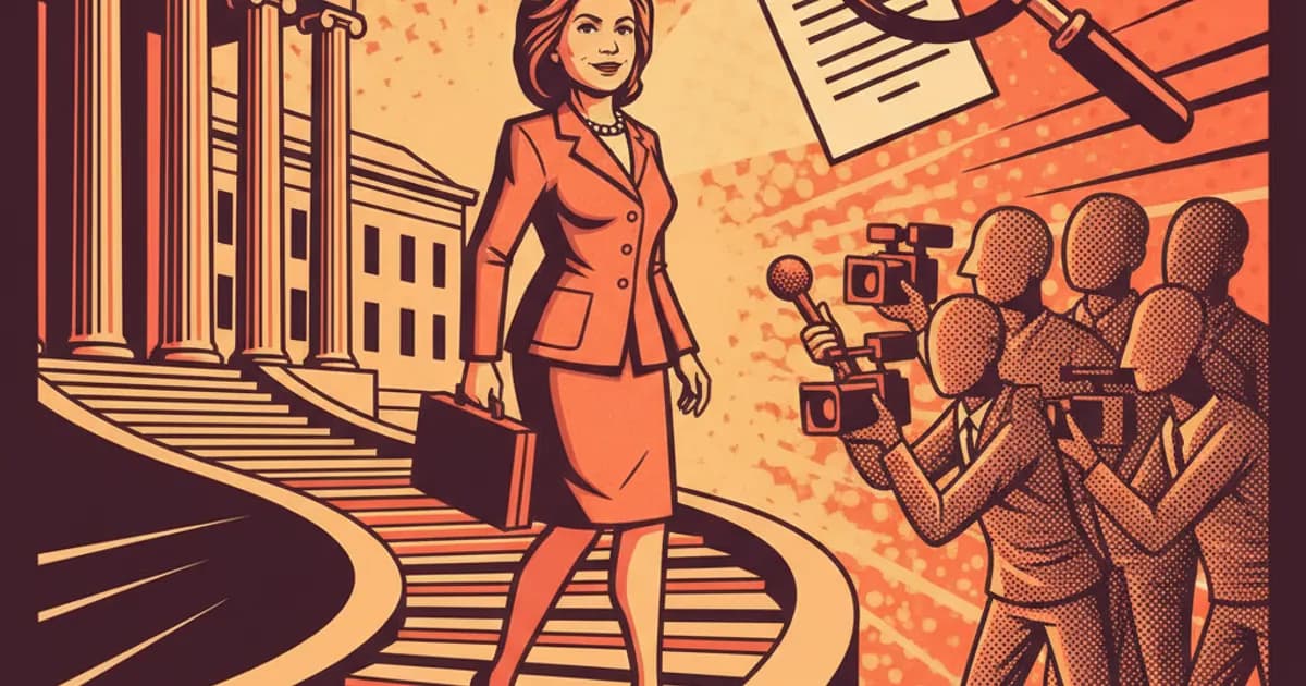 Hillary Clinton's deposition in Epstein probe today.