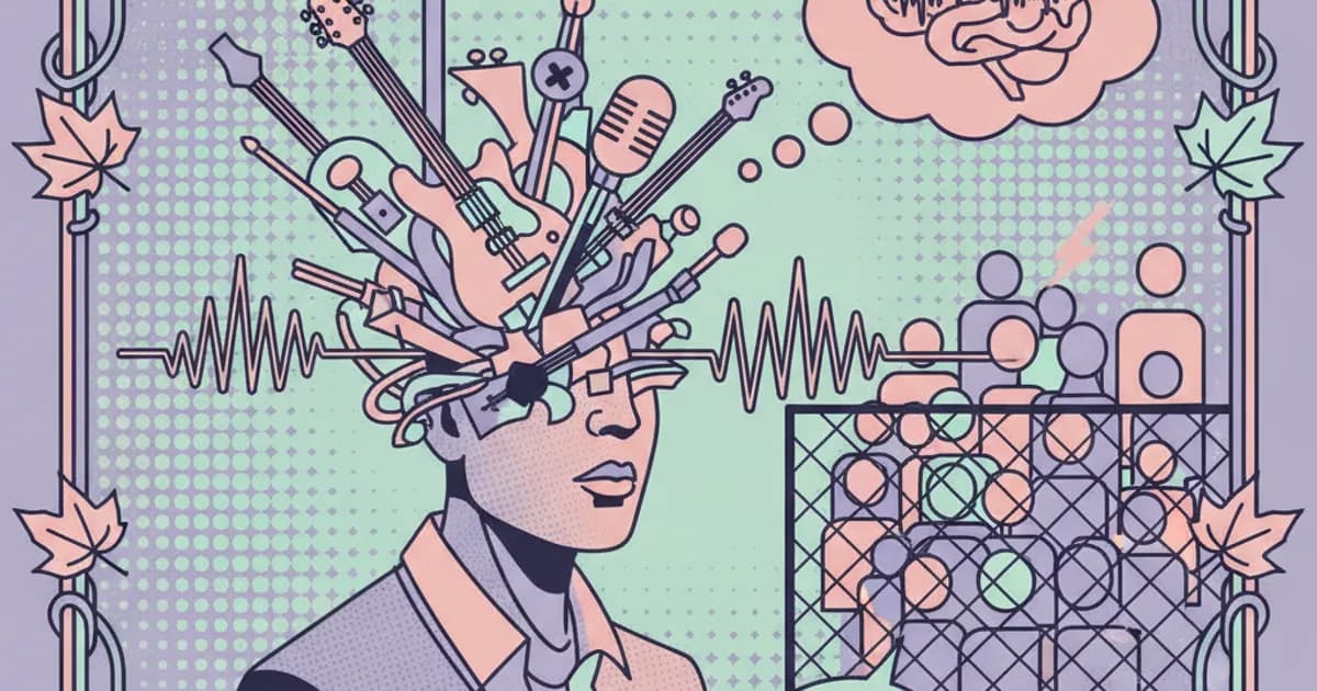 Severe mental health crisis impacts nearly all Canadian music professionals.