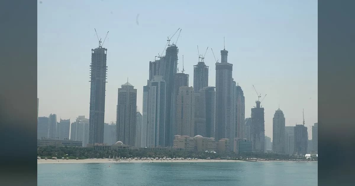 Dubai skyline Dubai UAE