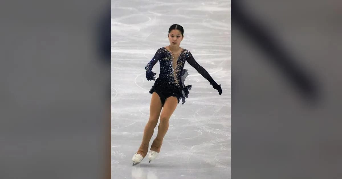 Alysa Liu at the ISU Junior Grand Prix Final